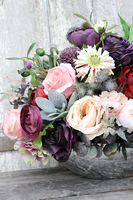 bukiet / kwiatowa kompozycja England Silver większa, wys.37cm