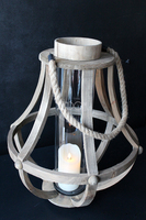 Garden Świecznik pękaty A, lampion, 46x43.5x86cm