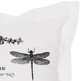 poduszka dekoracyjna biała French 46x46cm