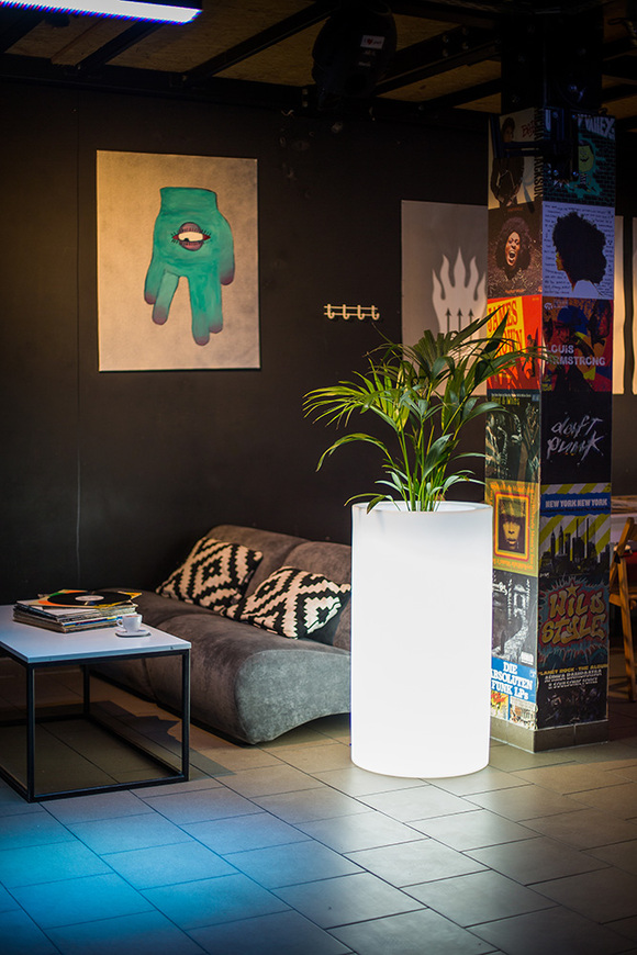 Tilla donica podświetlana światło zimne 49x90cm