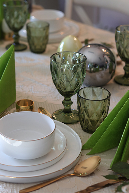 OD RĘKI Novelty, nowoczesny talerz obiadowy, śr.26.7cm