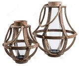 Garden Świecznik pękaty A, lampion, 46x43.5x86cm