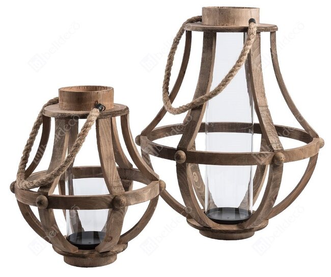 Garden Świecznik pękaty A, lampion, 46x43.5x86cm