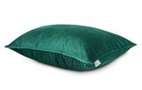 poduszka dekoracyjna welurowa, Velvetia, głęboka zieleń, wym.50x50cm