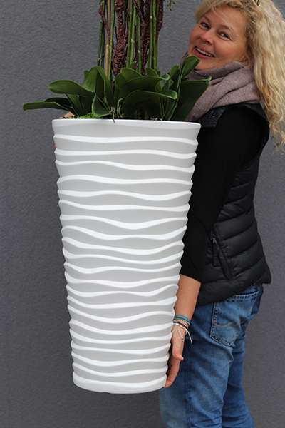 Gizelle Grande 2, wysoki sztuczny storczyk w kolorze fuksji, wys.135cm