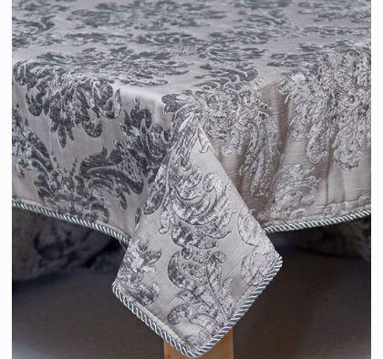 obrus Residence Grey śr.180cm (koło)