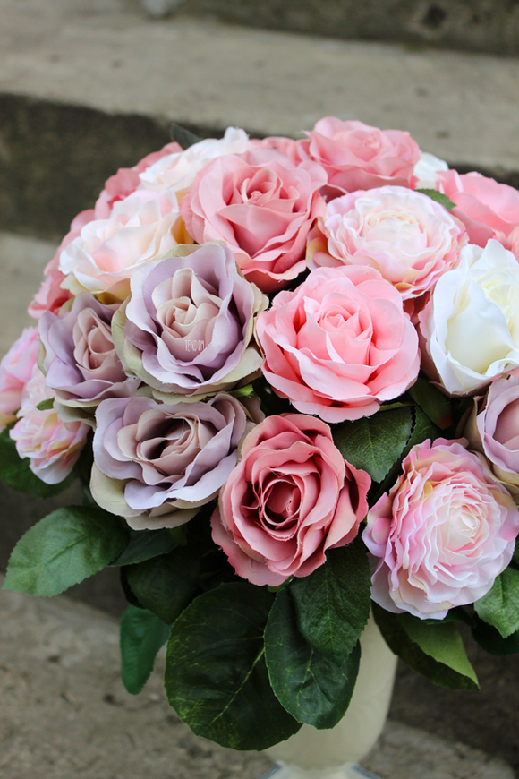 dekoracja kwiatowa Alessandra, wys. 43cm