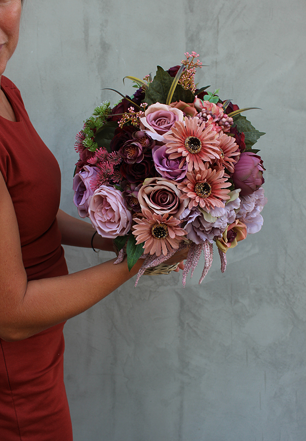 kosz jesienny, Malowane Jesienią, wys.40cm