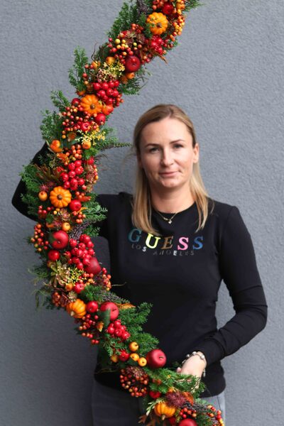 Extra Autumn, barwna girlanda, dł.180cm
