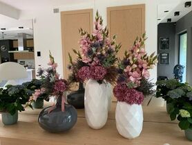 Moko Wrzosy & Mieczyki, bukiet do wazonu, największy rozmiar XL, wys.110cm 