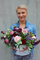 bukiet / kwiatowa kompozycja England Exclusive wys.30cm