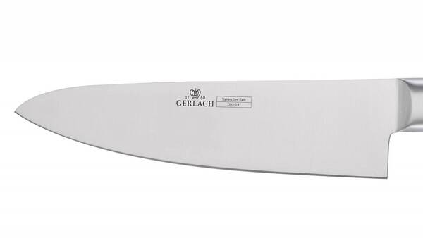 AMBIENTE SILVER zestaw 5 noży w czarnym bloku