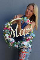 Caryca na Santorini, wypożyczenie dekoracji na ślub / wesele / rocznicę, Mąż i Żona, komplet