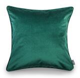 poduszka dekoracyjna welurowa, Velvetia, głęboka zieleń, wym.50x50cm