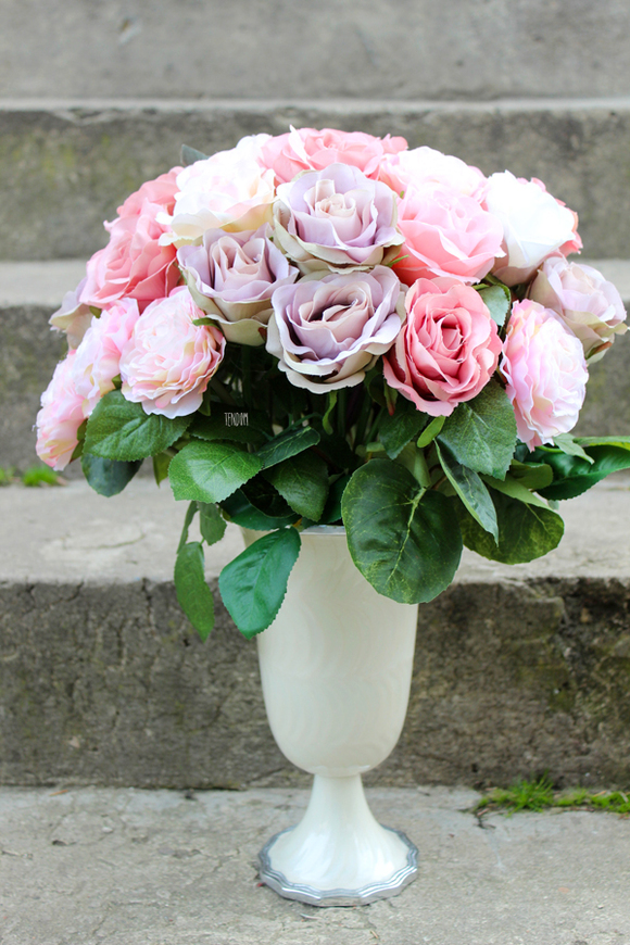 dekoracja kwiatowa Alessandra, wys. 43cm