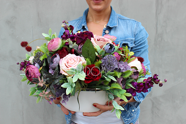 bukiet / kwiatowa kompozycja England Exclusive wys.30cm