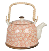 OD RĘKI imbryk Garden różowy poj.700ml