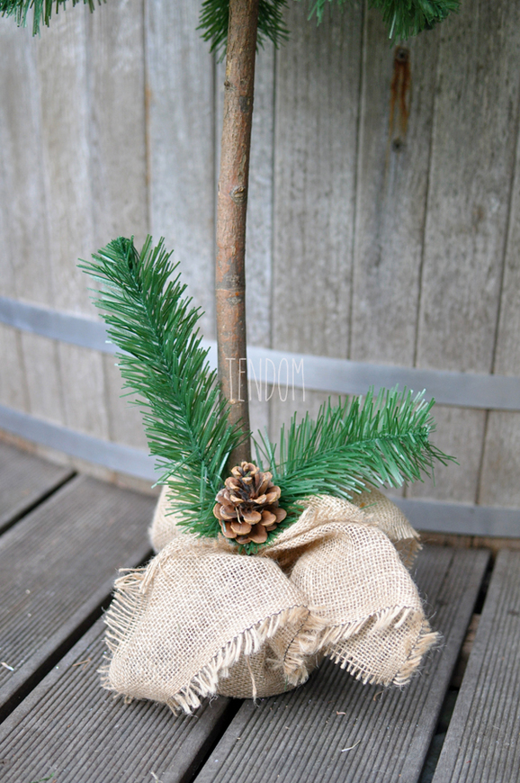 choinka ze sztucznych gałązek Tradycja, wys.110cm