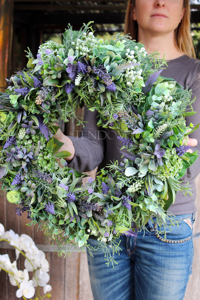 Big House wianek dekoracyjny, śr.48cm 