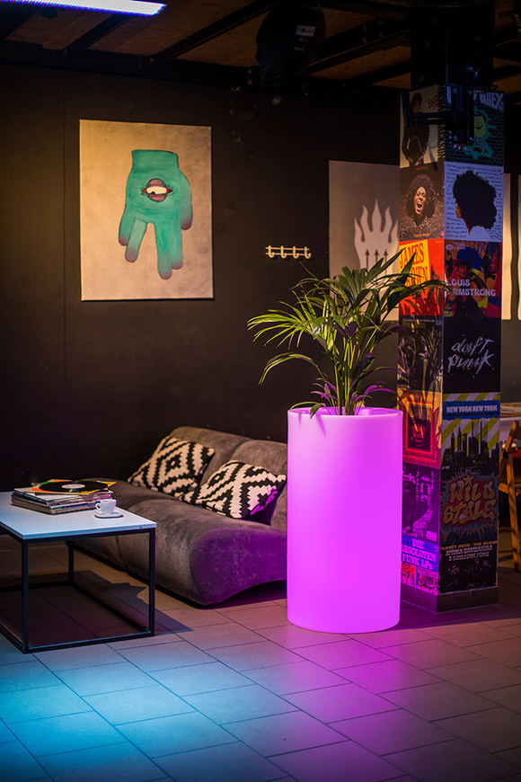 Tilla donica podświetlana 16kolorów + pilot 49x90cm