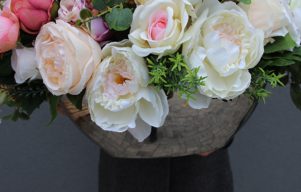 Abella Big kompozycja kwiatowa / bukiet, wys. 48x75x40cm