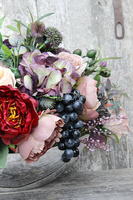 bukiet / kwiatowa kompozycja England Silver większa, wys.37cm