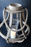 Garden Świecznik pękaty A, lampion, 46x43.5x86cm