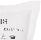 poduszka dekoracyjna biała Paris 46x46cm