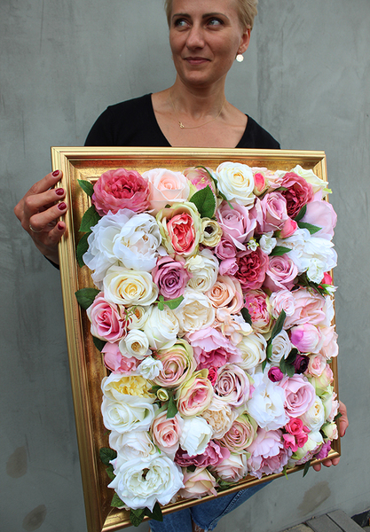 kwietna rama jednostronna, Maria Antonina 2, wym.50x60cm