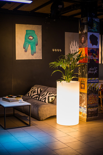 Tilla donica podświetlana światło ciepłe 49x90cm