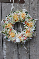 Clementa, piękny wianek wiszący, śr.40cm 