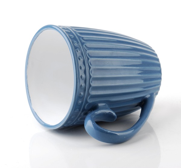 OD RĘKI Apolonia Navy, urokliwy niebieski kubek, poj.290ml