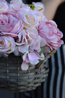 kosz pełen kwiatów, Nestro, wym.27x29cm