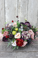 bukiet / kwiatowa kompozycja England Silver większa, wys.37cm