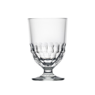 komplet białych kielichów / szklanek Artois La Rochere (6szt.) 12.6cm