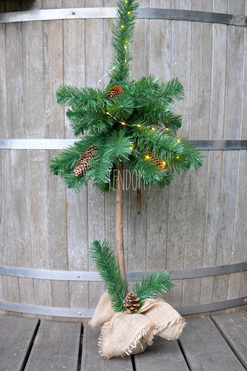 choinka ze sztucznych gałązek Tradycja, wys.110cm