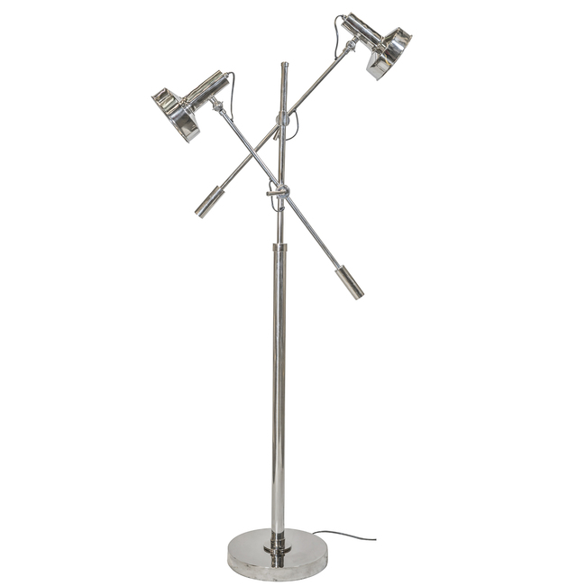 Silver Premium, lampa stojąca, wym.85x167.5x85cm