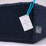 pufa Soft Flat dark blue 60x60x20cm