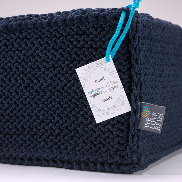 pufa Soft Flat dark blue 60x60x20cm