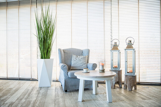 Nevis donica biel z wewnętrzną półką 46x75cm