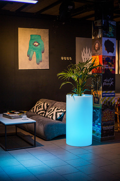 Tilla donica podświetlana 16kolorów + pilot 49x90cm