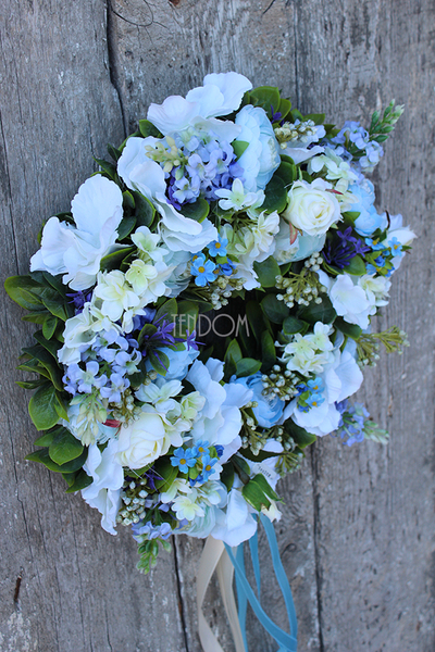 dekoracyjny wianek Blue Ocean, śr.30cm 