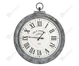 Grigio Zegar Old Town metal, wym. 97x7x116cm