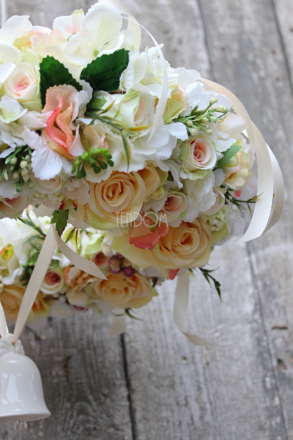 Clementa, piękny wianek wiszący, śr.40cm