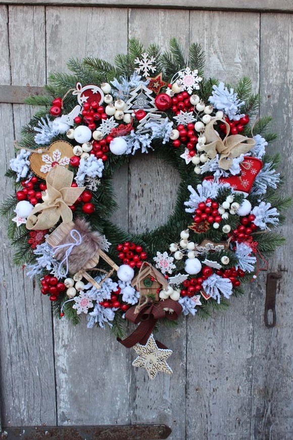 bajeczny wieniec Święta with tenDOM II, śr.65cm