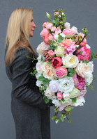 Abella Big kompozycja kwiatowa / bukiet, wys. 48x75x40cm