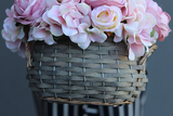 kosz pełen kwiatów, Nestro, wym.27x29cm