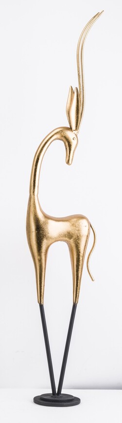 Dionis Gazela A, metalowa figurka, wys.120cm
