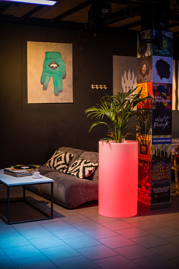 Tilla donica podświetlana 16kolorów + pilot 49x90cm