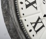 Grigio Zegar Old Town metal, wym. 97x7x116cm